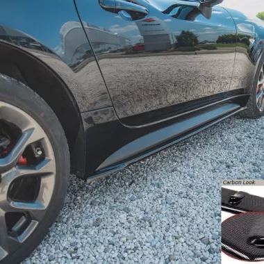 COPPIA SOTTOMINIGONNE MAXTON DESIGN CARBON LOOK PER ABARTH 124 SPIDER