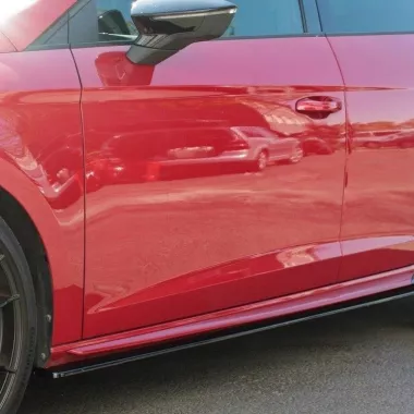 COPPIA SOTTOMINIGONNE V2 MAXTON DESIGN SEAT LEON 5F FR RESTYLING NERE OPACHE