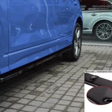 COPPIA SOTTOMINIGONNE MAXTON DESIGN NERE OPACHE PER AUDI Q2 (GA)