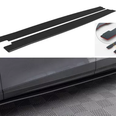 COPPIA SOTTOMINIGONNE STREET PRO MAXTON DESIGN PER CUPRA FORMENTOR (BORDO ROSSO)