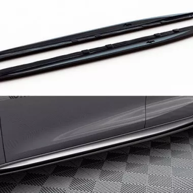 COPPIA SOTTOMINIGONNE AERO MAXTON DESIGN NERE LUCIDE PER CUPRA LEON