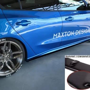 COPPIA SOTTOMINIGONNE MAXTON DESIGN NERE OPACHE PER FORD FOCUS ST / ST-LINE MK4