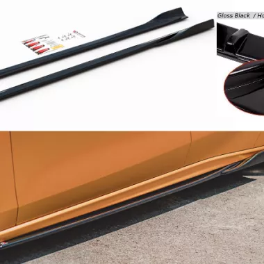 COPPIA SOTTOMINIGONNE V.4 MAXTON DESIGN NERE LUCIDE PER FORD FOCUS ST / ST-LINE MK4