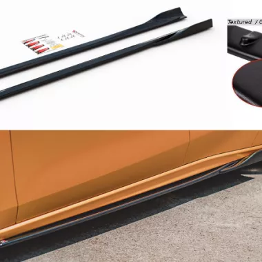 COPPIA SOTTOMINIGONNE V.4 MAXTON DESIGN NERE OPACHE PER FORD FOCUS ST / ST-LINE MK4