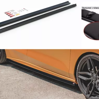 COPPIA SOTTOMINIGONNE V.5 MAXTON DESIGN NERE OPACHE PER FORD FOCUS ST / ST-LINE MK4