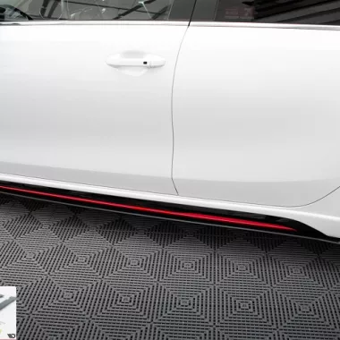 COPPIA SOTTOMINIGONNE STREET PRO MAXTON DESIGN PER KIA PROCEED GT MK1 (NERE)