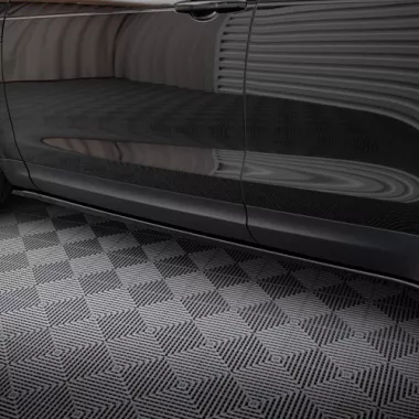 COPPIA SOTTOMINIGONNE MAXTON DESIGN NERE LUCIDE PER LAND ROVER DISCOVERY HSE MK5