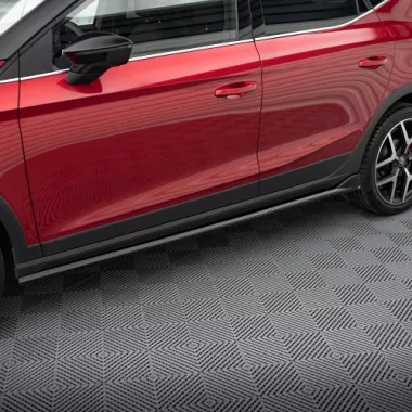 COPPIA SOTTOMINIGONNE MAXTON DESIGN NERE LUCIDE PER SEAT ARONA FR PRE-RESTYLING