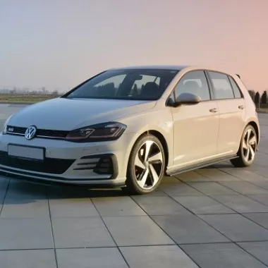 COPPIA SOTTOMINIGONNE WIDE MAXTON DESIGN CARBON LOOK PER VW GOLF 7.5 GTI / GTD