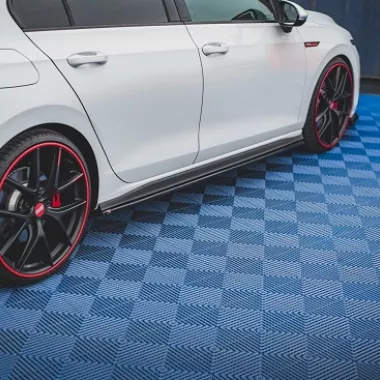COPPIA SOTTOMINIGONNE MAXTON DESIGN CARBON LOOK PER VW GOLF MK8 GTI