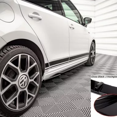 COPPIA SOTTOMINIGONNE MAXTON DESIGN NERE LUCIDE PER VW UP GTI