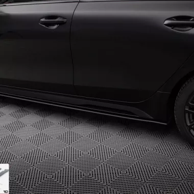 COPPIA SOTTOMINIGONNE STREET PRO MAXTON DESIGN PER KIA PROCEED MK3 GT FACELIFT (NERE)