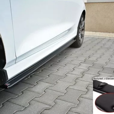 COPPIA SOTTOMINIGONNE V.1 MAXTON DESIGN NERE OPACHE PER FORD FIESTA MK8 ST / ST-LINE