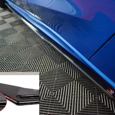 COPPIA SOTTOMINIGONNE V.3 MAXTON DESIGN CARBON LOOK PER FORD FOCUS ST / ST-LINE MK4