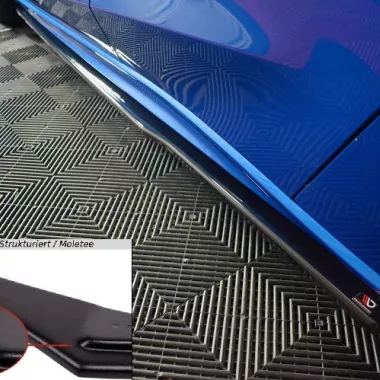 COPPIA SOTTOMINIGONNE V.3 MAXTON DESIGN NERE OPACHE PER FORD FOCUS ST / ST-LINE MK4