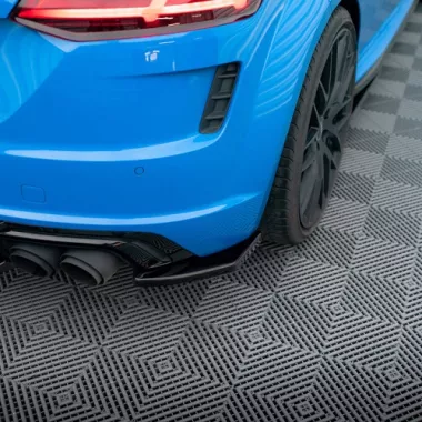 APPENDICI DIFFUSORE POSTERIORE SPORTIVO PER AUDI TTS 8S RESTYLING NERE LUCIDE MAXTON DESIGN