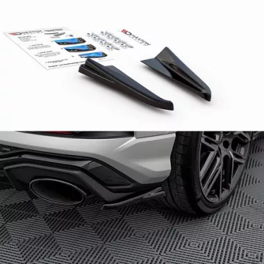 APPENDICI DIFFUSORE POSTERIORE PER AUDI RSQ3 F3 SPORTBACK NERE LUCIDE MAXTON DESIGN