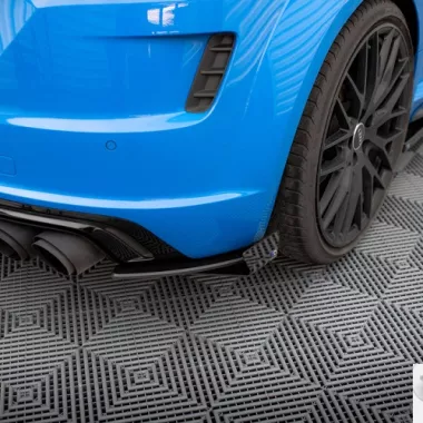 APPENDICI DIFFUSORE POSTERIORE SPORTIVO STREET PRO + FLAPS MAXTON DESIGN PER AUDI TTS 8S RESTYLING