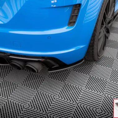 APPENDICI DIFFUSORE POSTERIORE SPORTIVO STREET PRO MAXTON DESIGN PER AUDI TTS 8S RESTYLING (BORDO ROSSO)