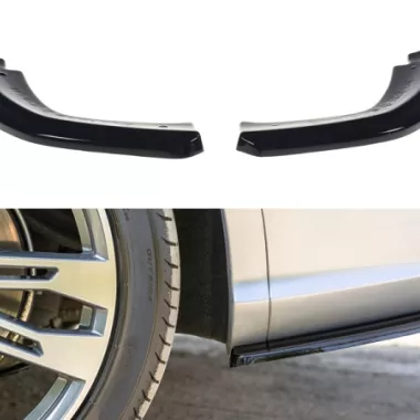 APPENDICI DIFFUSORE POSTERIORE SPORTIVO PER AUDI SQ5/Q5 MK2 FY S-LINE PRE-RESTYLING NERE LUCIDE MAXTON DESIGN