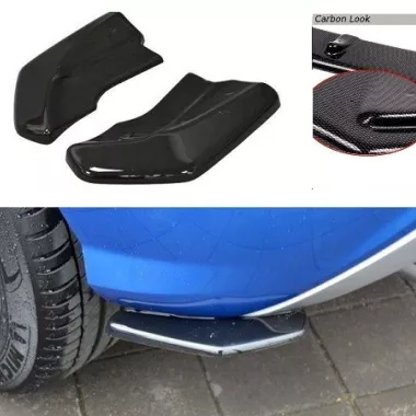 APPENDICI DIFFUSORE POSTERIORE SPORTIVO AUDI Q2 (GA) CARBON LOOK MAXTON DESIGN
