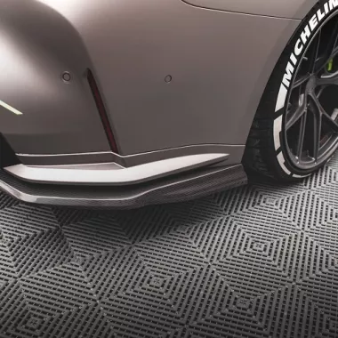 APPENDICI DIFFUSORE POSTERIORE SPORTIVO MAXTON DESIGN CARBONIO PER BMW M4 G82
