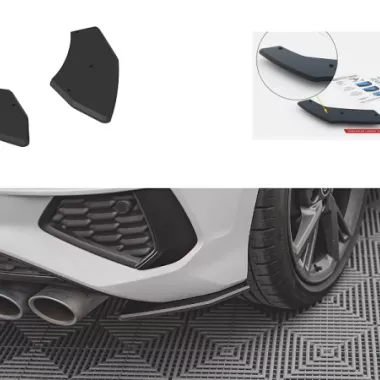 APPENDICI DIFFUSORE POSTERIORE SPORTIVO STREET PRO MAXTON DESIGN PER AUDI S3 8Y SPORTBACK