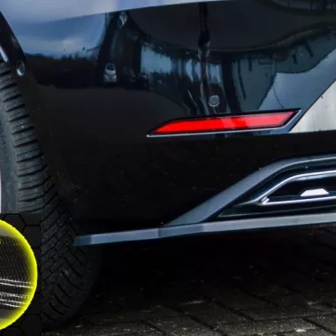 APPENDICI DIFFUSORE POSTERIORE SPORTIVO SEAT LEON MK4 (KL) CARBON LOOK INGO NOAK TUNING