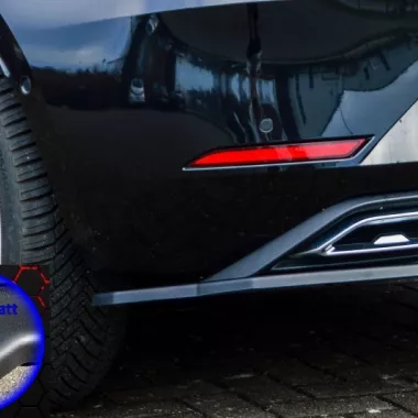 APPENDICI DIFFUSORE POSTERIORE SPORTIVO SEAT LEON MK4 (KL) NERE OPACHE INGO NOAK TUNING