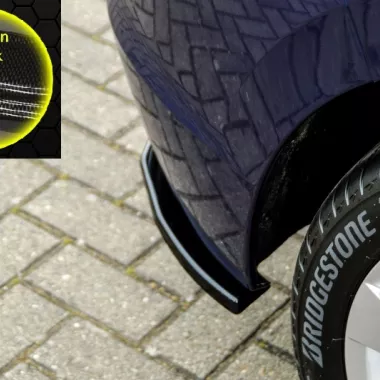 APPENDICI DIFFUSORE POSTERIORE SPORTIVO VW GOLF MK8 CARBON LOOK INGO NOAK TUNING