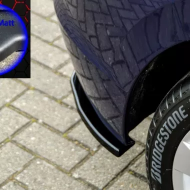 APPENDICI DIFFUSORE POSTERIORE SPORTIVO VW GOLF MK8 NERE OPACHE INGO NOAK TUNING