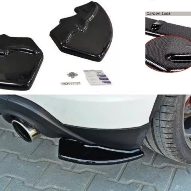 APPENDICI DIFFUSORE POSTERIORE SPORTIVO ALFA ROMEO GIULIETTA CARBON LOOK MAXTON DESIGN