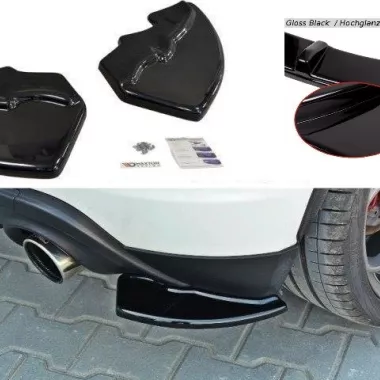 APPENDICI DIFFUSORE POSTERIORE SPORTIVO ALFA ROMEO GIULIETTA NERE LUCIDE MAXTON DESIGN