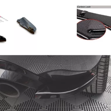 APPENDICI DIFFUSORE POSTERIORE SPORTIVO V.1 PER CUPRA FORMENTOR CARBON LOOK MAXTON DESIGN