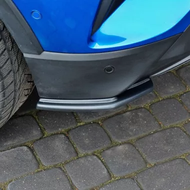 APPENDICI DIFFUSORE POSTERIORE SPORTIVO PER TOYOTA C-HR MK1 NERE LUCIDE MAXTON DESIGN