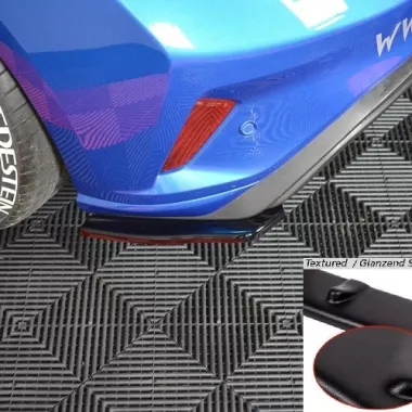 APPENDICI DIFFUSORE POSTERIORE SPORTIVO V.1 PER FORD FOCUS ST-LINE MK4 NERE OPACHE MAXTON DESIGN