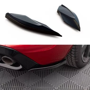 APPENDICI DIFFUSORE POSTERIORE SPORTIVO V.2 PER CUPRA LEON NERE LUCIDE MAXTON DESIGN