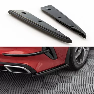 APPENDICI DIFFUSORE POSTERIORE SPORTIVO PER KIA PROCEED GT MK1 NERE LUCIDE MAXTON DESIGN