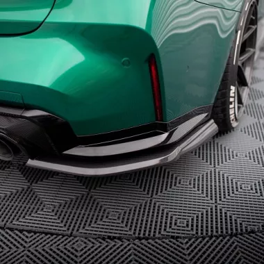 APPENDICI DIFFUSORE POSTERIORE SPORTIVO MAXTON DESIGN CARBONIO PER BMW M3 G80