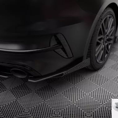 APPENDICI DIFFUSORE POSTERIORE SPORTIVO STREET PRO + FLAPS MAXTON DESIGN PER KIA PROCEED MK3 GT FACELIFT