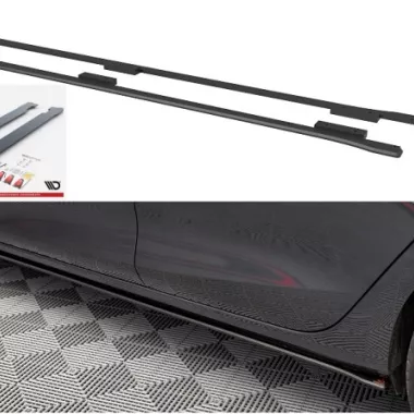 COPPIA SOTTOMINIGONNE STREET PRO MAXTON DESIGN PER CUPRA LEON (NERE)