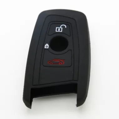 COPRICHIAVE IN SILICONE PER MODELLI BMW SERIE F (COLORE NERO)
