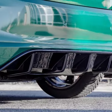 DIFFUSORE NERO LUCIDO MAXTON DESIGN PER FORD FIESTA MK8 ST