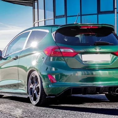 DIFFUSORE NERO OPACO MAXTON DESIGN PER FORD FIESTA MK8 ST