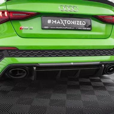 DIFFUSORE MAXTON DESIGN CARBONIO PER AUDI RS3 8Y SPORTBACK PRE-RESTYLING