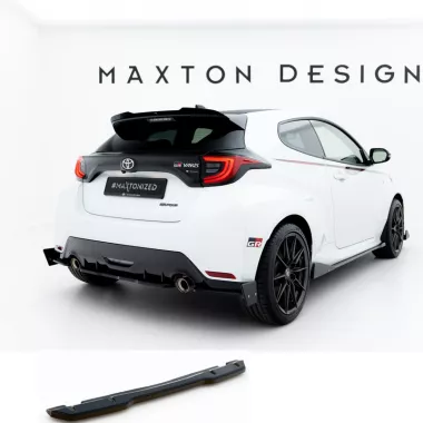 SOTTODIFFUSORE CENTRALE NERO LUCIDO MAXTON DESIGN PER TOYOTA YARIS GR MK4 PRE-RESTYLING