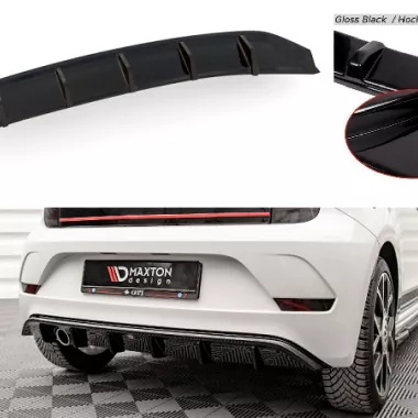 DIFFUSORE NERO LUCIDO MAXTON DESIGN PER VW UP GTI