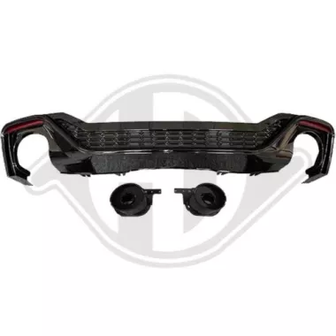 DIFFUSORE SPORTIVO RS5 LOOK PER AUDI A5 F5 SPORTBACK CON SLINE