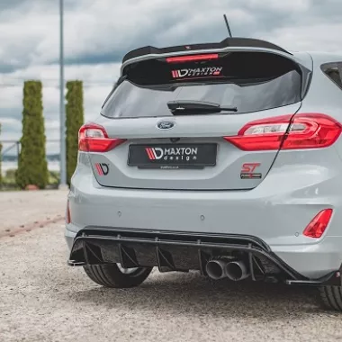DIFFUSORE V.2 NERO LUCIDO MAXTON DESIGN PER FORD FIESTA MK8 ST
