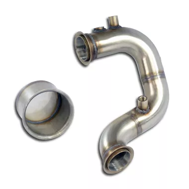SCARICO DOWNPIPE LIBERO IN ACCIAIO INOX PER SEAT LEON 5F 1.6 / 2.0 TDI